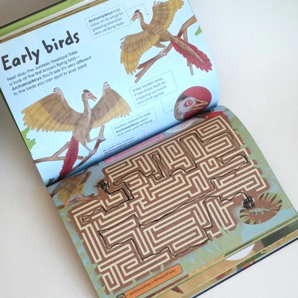 Travel Back Through Time To The Land Of Dinosaurs Discovery Kids Activity Book